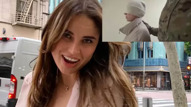 Ksenia Karelina wurde in Russland festgenommen, weil sie 47 Euro an eine pro-ukrainische Organisation in New York gespendet hatte