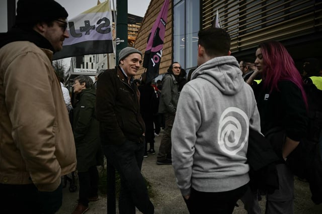 Philippe Poutou en février 2025 à Bordeaux.