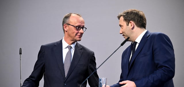 Friedrich Merz und Lars Klingbeil