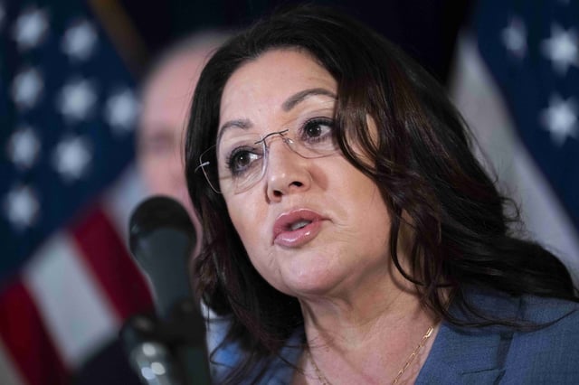 Department of Labor Secretary Lori Chavez-DeRemer reportedly presented the unemployment findings to President Donald Trump at a Thursday cabinet meeting, saying “we’re working with our [inspectors general] … [to] return those dollars to the Treasury,” according to the New York Post.(Tom Williams/CQ Roll Call via Zuma Press/TNS)
