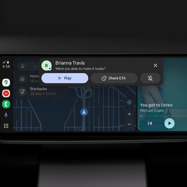 Android Auto will replicate the Galaxy S24 UI soon.