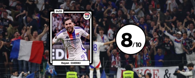 Rayan Cherki héros du Groupama.