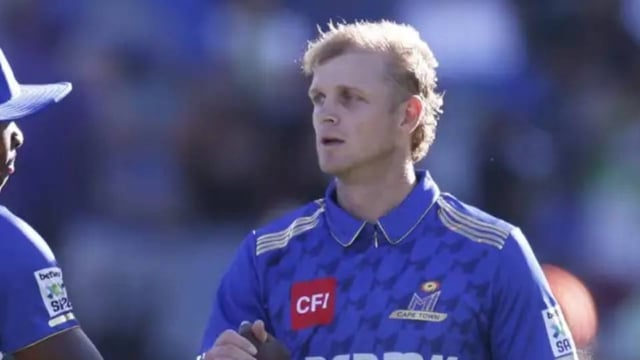 South Africa fast bowler Corbin Bosch joined Mumbai Indians for IPL 2025 in March