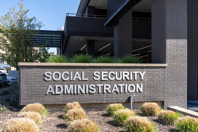 Social Security Administration office in Salt Lake City, Utah, on May 11, 2023.