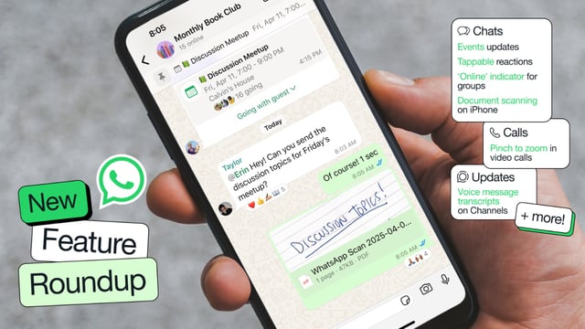 WhatsApp has received several new features recently.