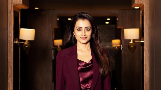 Trisha Krishnan's latest, Good Bad Ugly with Ajith Kumar released on April 10