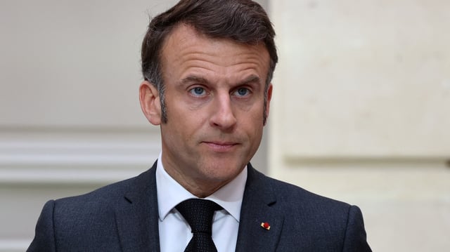 Emmanuel Macron à l’Élysée, à Paris, le 28 mars 2025.