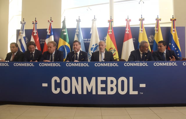 Les membres de la Conmebol