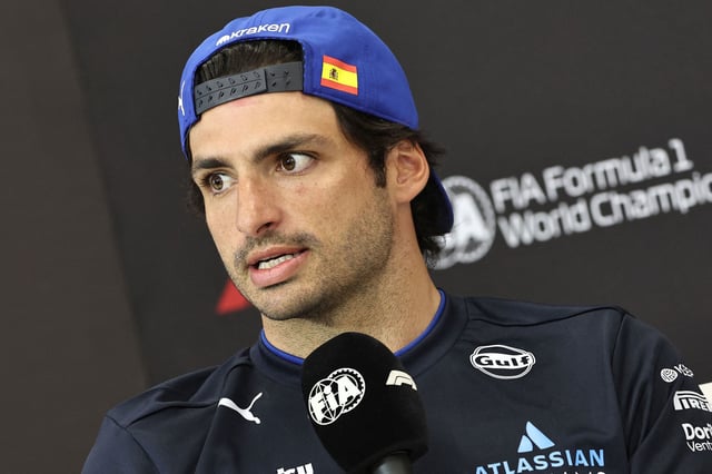 Carlos Sainz was fined for turning up late for the national anthem at last week's Japanese Grand Prix.