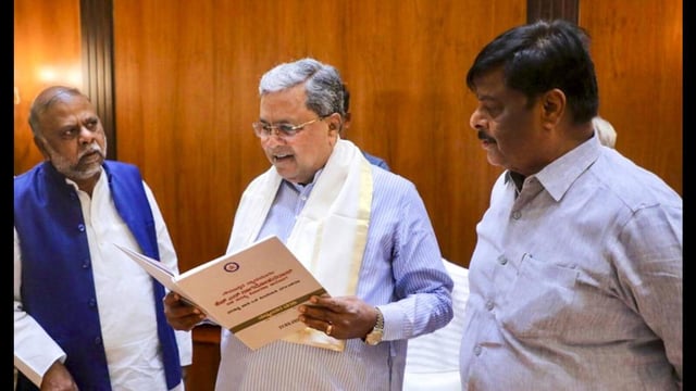 The survey was initiated in 2015 during Siddaramaiah’s earlier tenure as chief minister. (PTI)