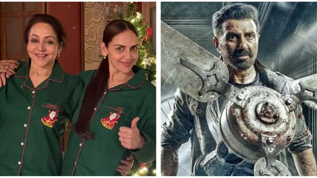 Hema Malini and Esha Deol have reacted to the release of Jaat.