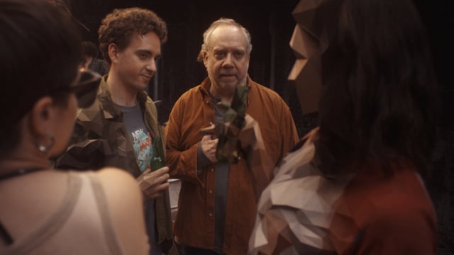 Paul Giamatti and others in "Black Mirror" Season 7 (Photo Credit: Netflix)