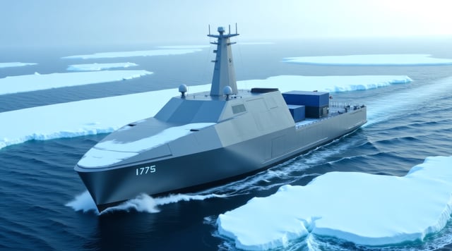 Blue Water Autonomy's concept design naval ship