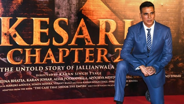 Akshay Kumar spoke about his film Kesari Chapter 2 recently.