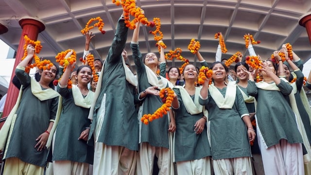 AP Inter Results 2025 analysis: Girls continue to shine in intermediate exams. Check detailed analysis here. (Representative image/Naeem Ansari/ANI File)