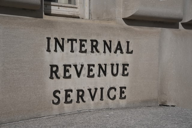 The Internal Revenue Service (IRS) Building is seen in Washington, DC on February 18, 2025.