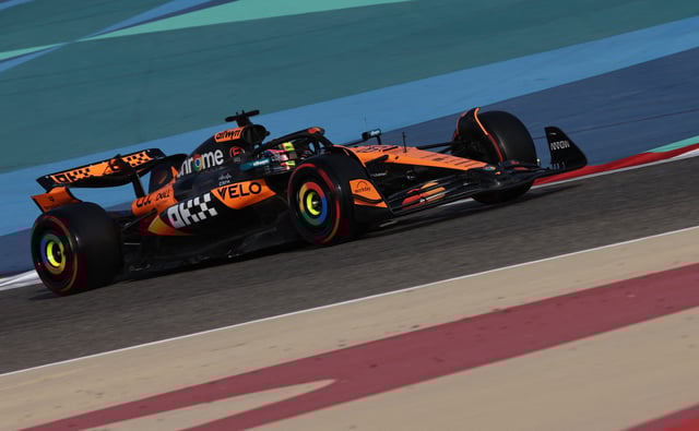 Oscar Piastri (McLaren) partira en pole position du GP de Bahreïn