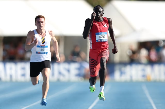 Gout Gout broke the 20-second barrier as he won the men's 200m title at the Australian Athletic Championships.