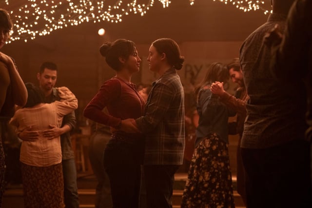 (From left) Isabela Merced, Bella Ramsey in 'The Last of Us' Season 2.