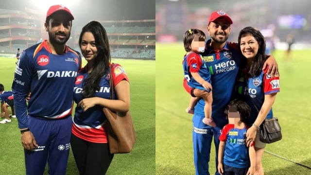 Karun Nair slammed 89(40) on IPL return as wife Sanaya Tankariwala Nair shared emotional then-and-now pics celebrating his journey.