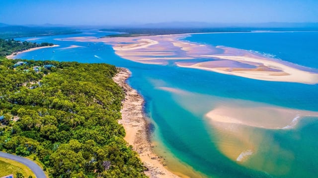 The coast off Seventeen Seventy. Last year 107 people drowned in Australia, 25 per cent of them born overseas