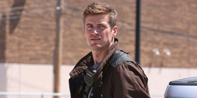 Sam Carve, portrayed by Jake Lockett, in 'Chicago Fire'