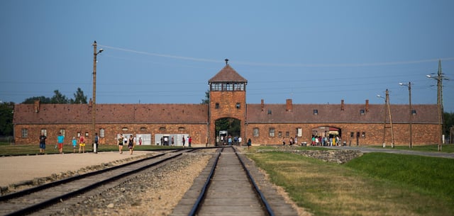 Das Tor in Auschwitz-Birkenau