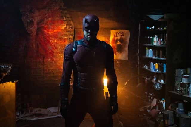 Daredevil/Matt Murdock (Charlie Cox) in Marvel Television&#39;s DAREDEVIL: BORN AGAIN, exclusively on Disney+.