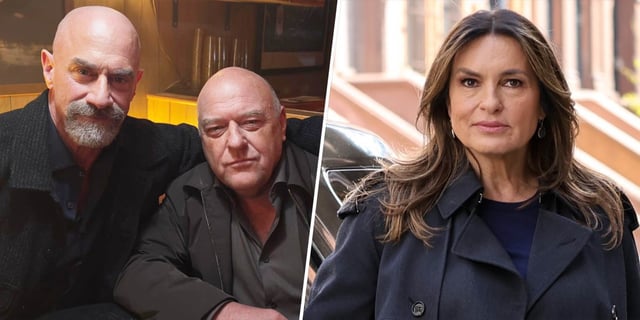 Dean Norris says Chris Meloni is ‘feeling a little jealous’ of his friendship with Mariska Hargitay