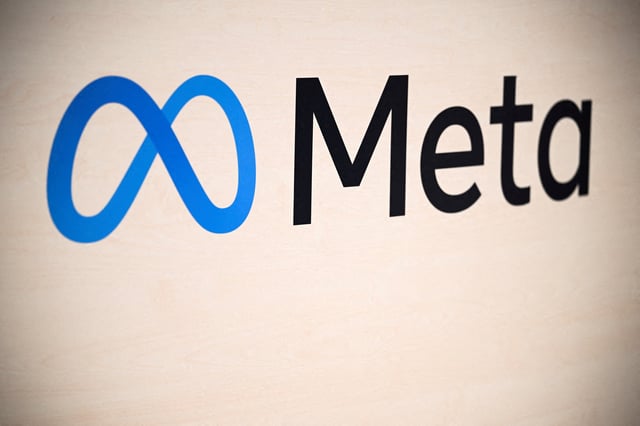 A Meta logo is pictured at a trade fair in Hannover Messe, in Hanover, Germany, April 22, 2024. REUTERS/Annegret Hilse/File Photo/File Photo