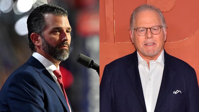 Donald Trump Jr and David Zaslav