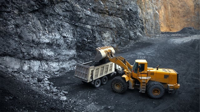 Mining stock photo