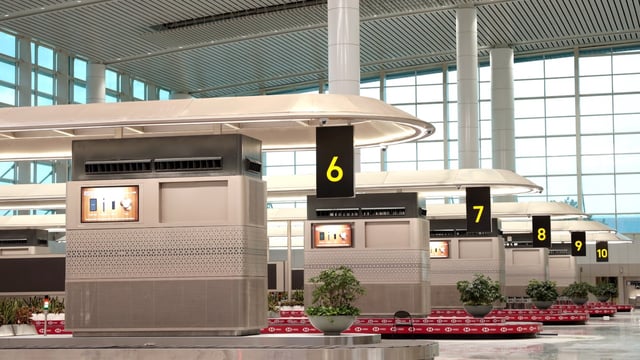 A view of Delhi Airport's Terminal 1, which resumes full operations from April 15. 