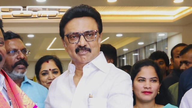 Tamil Nadu chief minister MK Stalin. (PTI)