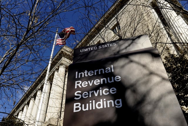 The Internal Revenue Service building in Washington, DC.