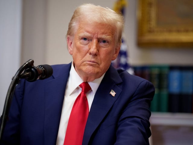 President Donald Trump said the US would immediately impose 25% tariffs on Colombia.