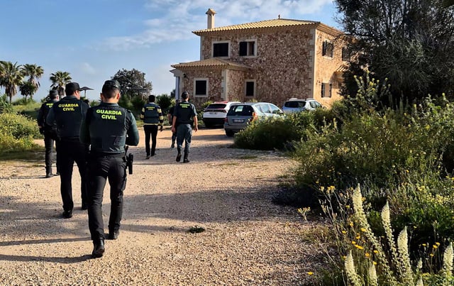 The arrests in Majorca were just the "tip of the iceberg" in an international wildlife trafficking conspiracy, said the Guardia Civil.