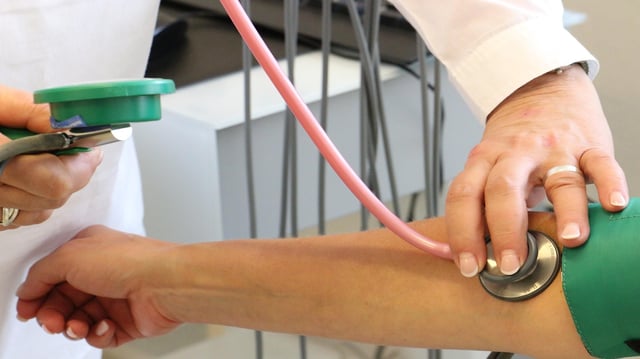 Doctor, Examination, Blood pressure image.