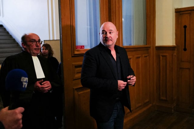L'animateur Sébastien le 18 mars 2024 à Paris.