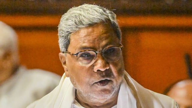 Karnataka Chief Minister Siddaramaiah (PTI)