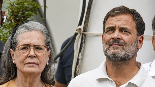 The Congress Party has condemned the charges made against Rahul Gandhi, Sonia Gandhi and other party leaders in the National Herald money laundering case