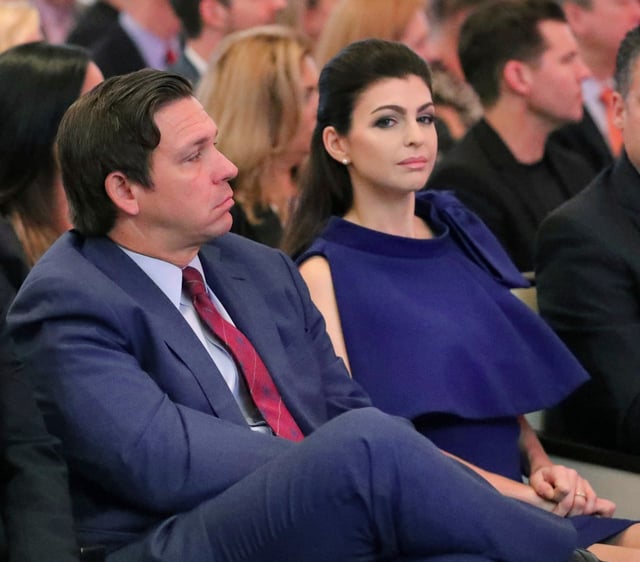 Gov Ron DeSantis and First Lady Casey DeSantis have sometimes drawn headlines for flying on private jets owned by donors.