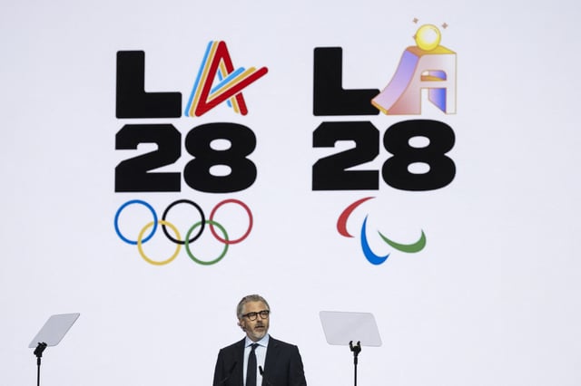 Casey Wasserman, patron des JO 2028, en mars.