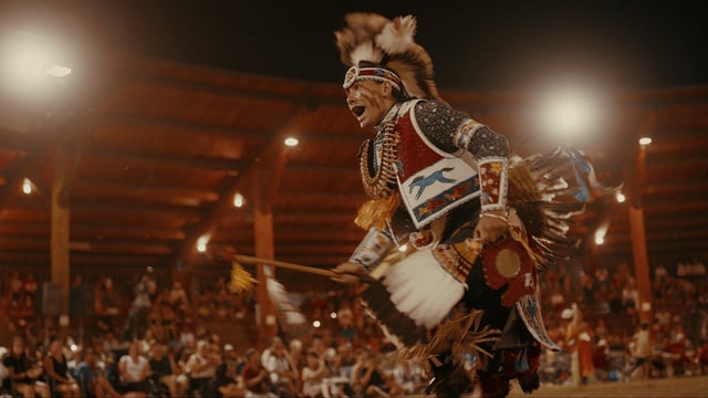 Julian Brave NoiseCat in "Sugarcane" (Credit: NatGeo/Variance Films)