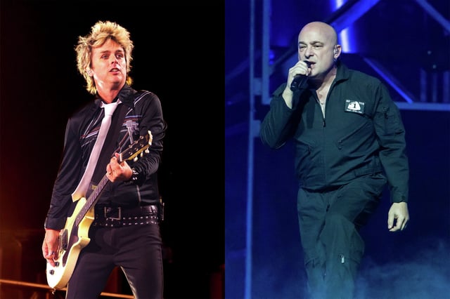 David Draiman has invited Billie Joe Armstrong to talk after the Green Day frontman tweaked a song lyric at the Coachella Valley Music and Arts Festival to show support for Palestine.