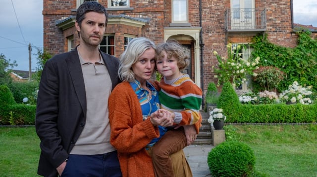 Jim Sturgess and Denise Gough as Fred and Elisa Blix in The Stolen Girl