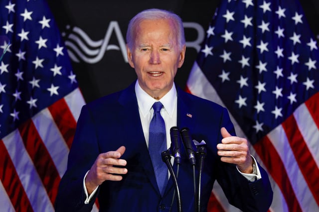 L’ancien président américain Joe Biden.
