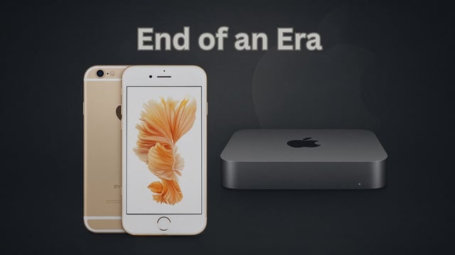 Two old products join Apple's vintage list.