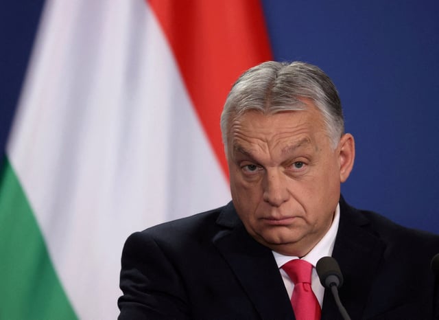 Le premier ministre hongrois Viktor Orban à Budapest, Hongrie, le 4 mars 2025.