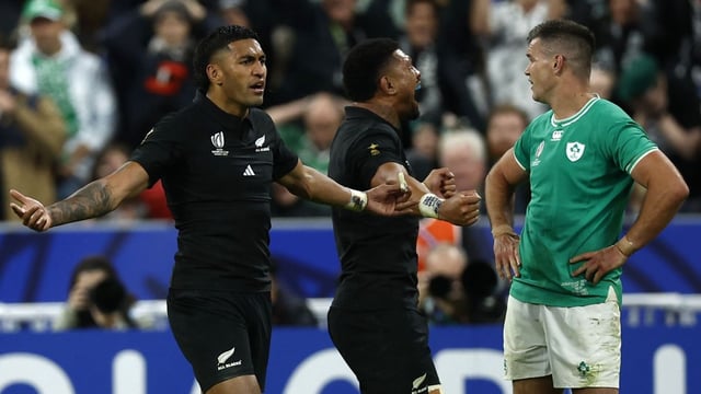 Ioane and Sexton’s public spat began after the All Blacks’ victory at the 2023 World Cup, with Sexton later lambasting him in his autobiography